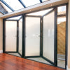 Prettywood Apartment Accordion Exterior Aluminum Bifold Door Hardware Steel House Door Design