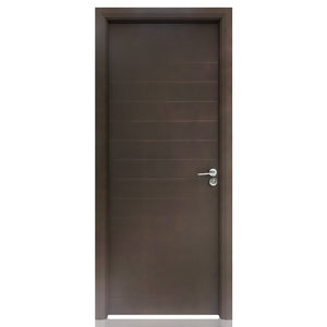 Prettywood Commercial Fire Rated Hotel Walnut Skin Solid Wooden Interior Room Doors