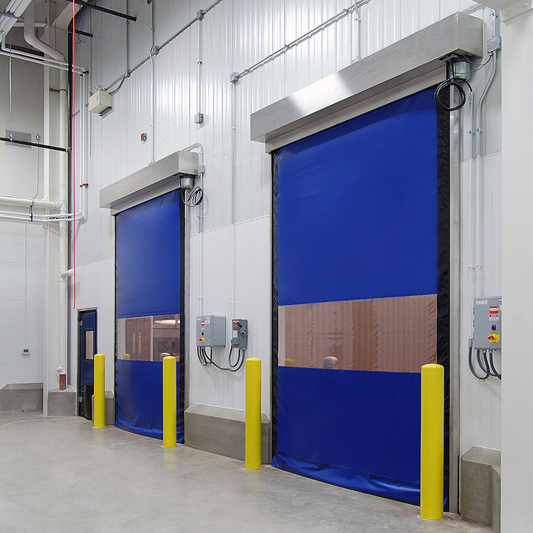 Prettywood Factory Warehouse Rolling Shutter Industrial Pull Cord Rapid Action Pvc High Speed Door