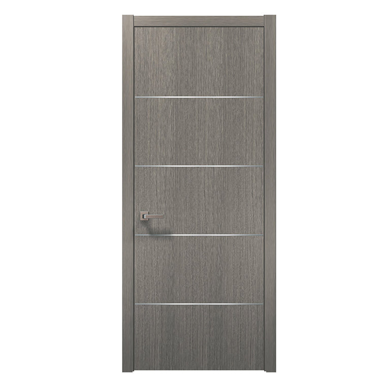 Prettywood Modern Design Solid Wooden Core Panel Melamine Skin Interior Room Doors