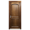 Prettywood Traditional Apartment 2 Panel Solid Walnut Wooden Interior Room Door