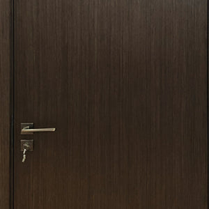 Prettywood Latest Models Walnut Melamine Skin Interior Wood Doors With Frames
