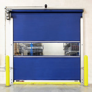 Prettywood Factory Warehouse Rolling Shutter Industrial Pull Cord Rapid Action Pvc High Speed Door