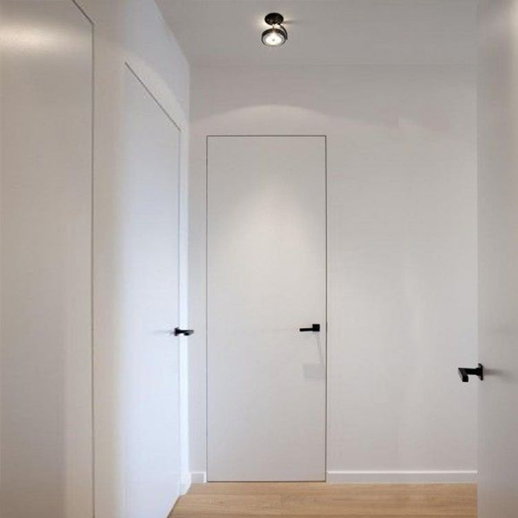 Prettywood Wooden Doors Designs Invisible Door Modern Interior Flush Frameless Door
