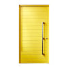 Prettywood Custom Color Large Size Modern Exterior Decking Design Solid Wooden Front Enrty Pivot Doors
