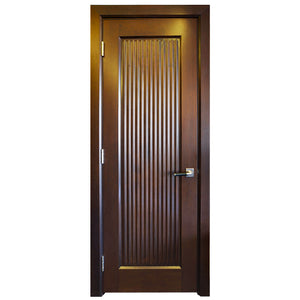 Prettywood Luxury Design Solid Wood Fire Rated Interior Hotel Guest Room Door