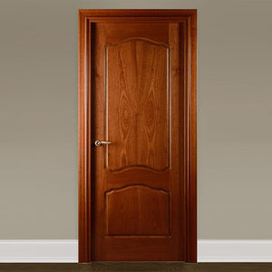Prehung Custom Heavy Hard Solid Wood Soundproof Latest Design Interior Room Door