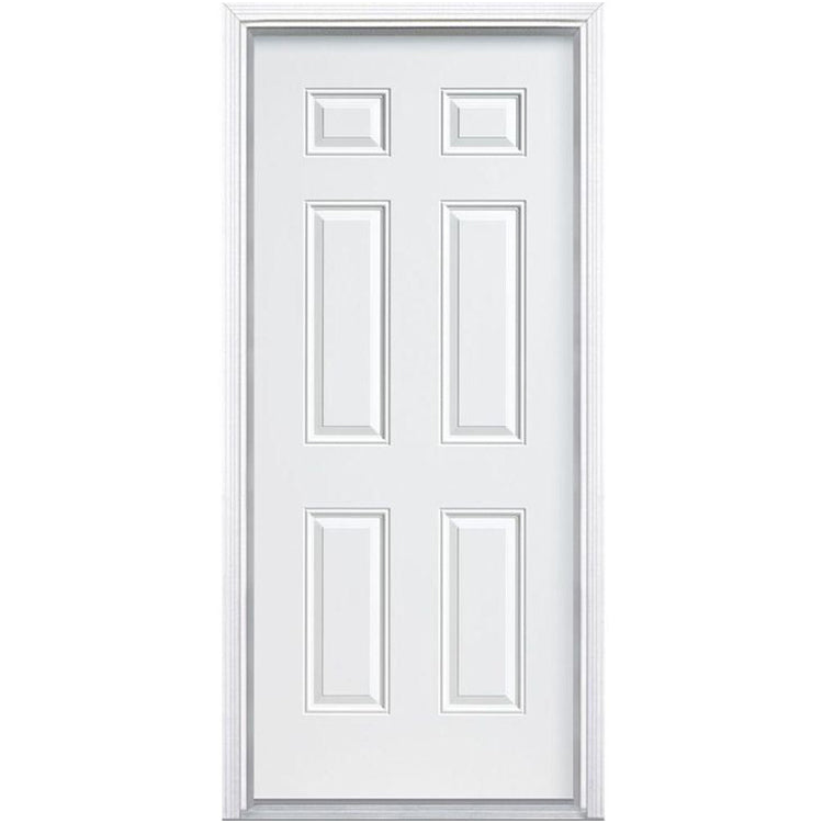 Modern 6 Panels Low Prices Interior Double French Style Latest Design Wooden Doors