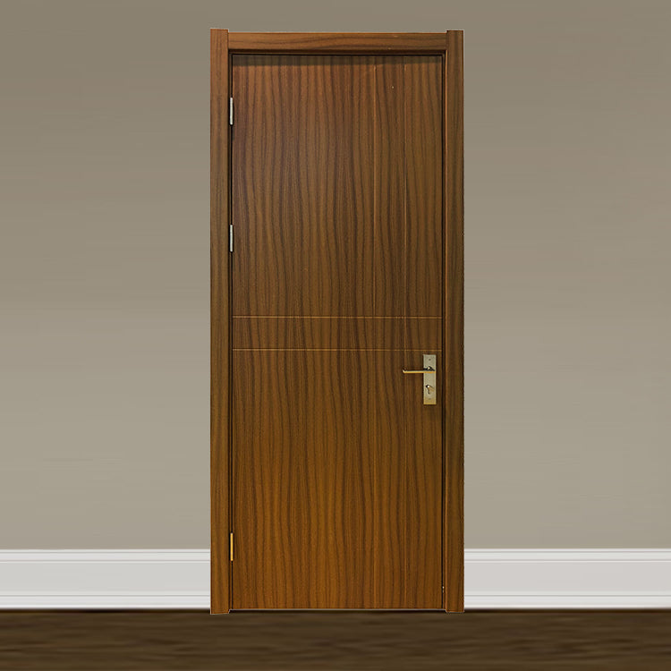 Prettywood National Certificated Factory Price 2 Hours Veneer Main Entry Wood Fireproof Door