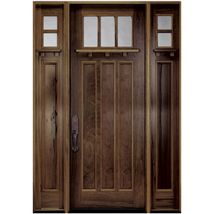 Latest Exterior Front Entrance Carving Design Models Mahogany Solid Wood Home Door