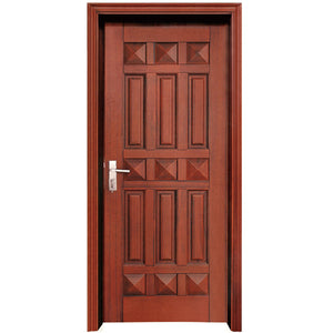 Luxury Carved Design Wooden Villa Security Entrance Main Front Entry Door