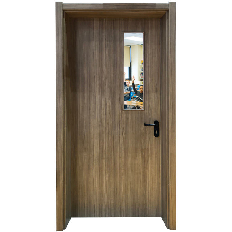 Certificated Fire Rated Wooden Interior School Classroom Door With