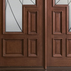 Foshan Factory Price Waterproof Villa Exterior Full Solid Wood Carving Door Design