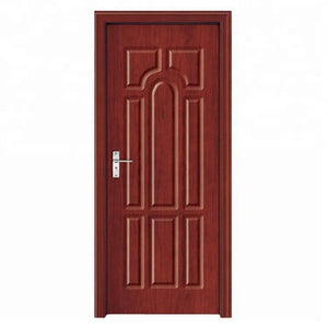Easy And Fast Installation Simple Design PVC Wood Door Pictures