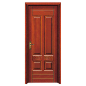 Entrance Security Residence Nyatoh Timber Solid Door Price