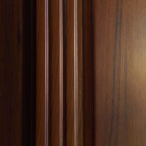 Prettywood Villas Exterior Custom Design Main Entrance Carved Timber Solid Wooden Doors