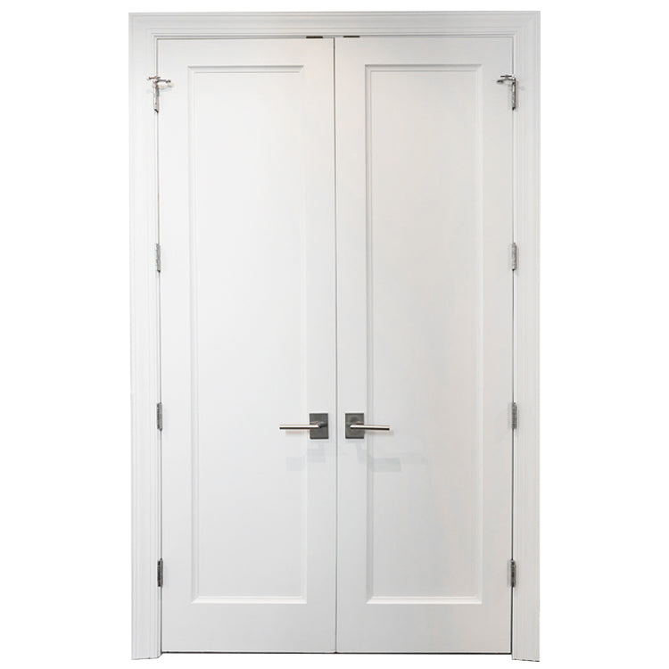 Residential Home White Solid Core Wooden Latest Design Interior Living Room Door