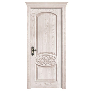 Foshan Superior Quality White Color Design Wooden Interior Turkish Door For Sale