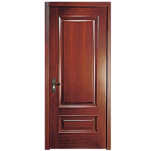 China Commercial Ash Solid Wood Apartment Door Entrance Doors