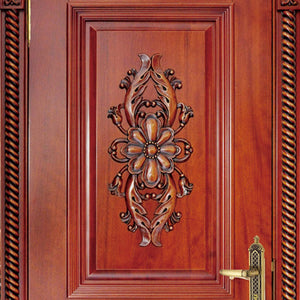 Prettywood Fancy Carved Model House Kerala Main Entrance Simple Indian Door Design