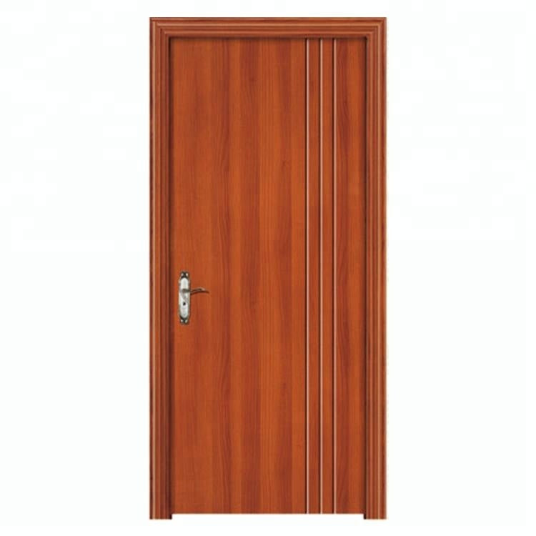 Excellent Material Plastic Composite Waterproof Simple Wood Door