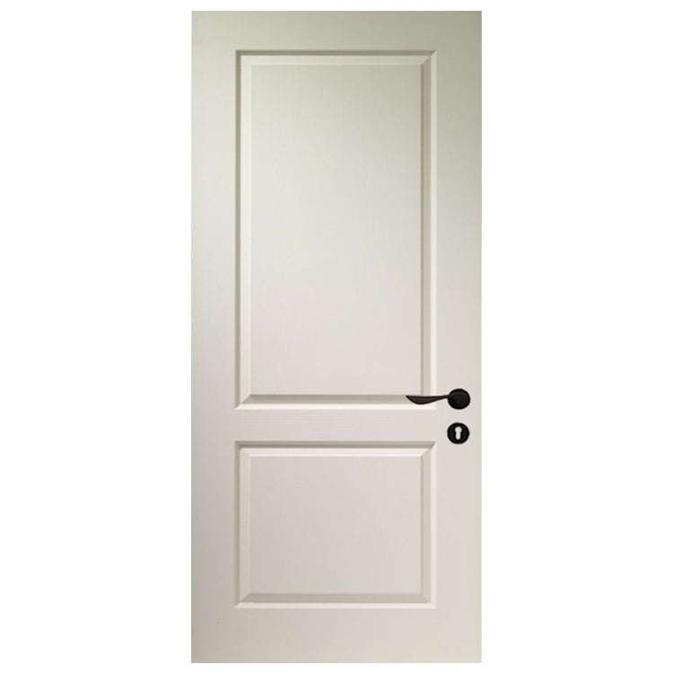 Apartments Interior Surface Finished White Solid Wood Panel Door Designs