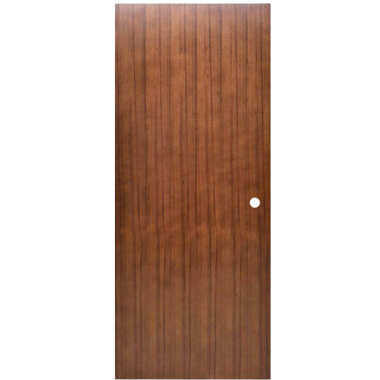 Factory Price Turkey Style Latest Designs Waterproof Bathroom Pvc Coated Wood Door