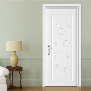 Low Price Modern Apartment Simple Designs Single Composite MDF Wooden Door