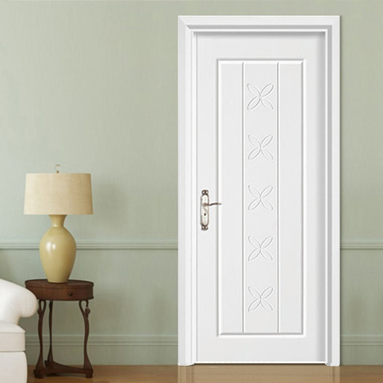 Contemporary Apartment Interior Style Italian Design PVC MDF Simple Wood Door