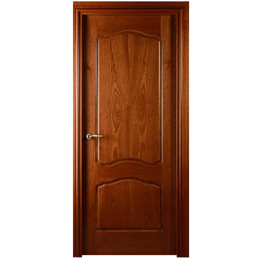 Indian Style Plywood Veneer Bathroom Wooden Solid Core Flush Door Design