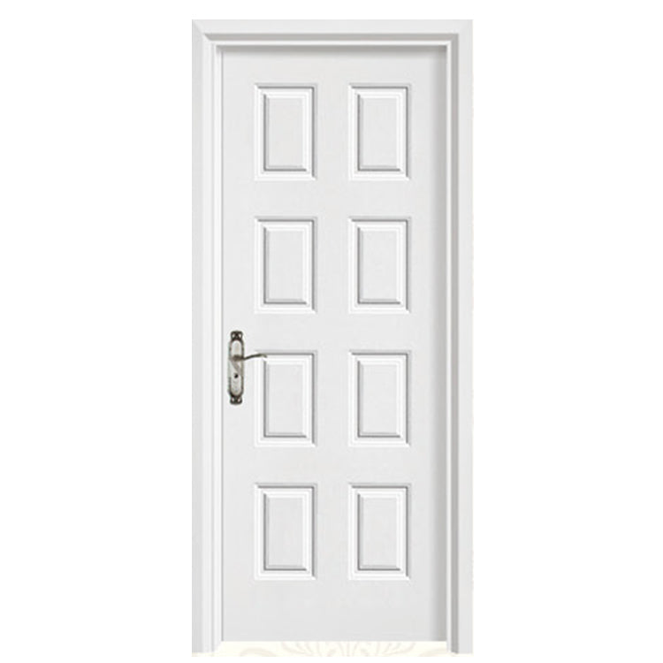 Factory Wholesale Price 8 Panels Composite Interior Wood Doors Designs