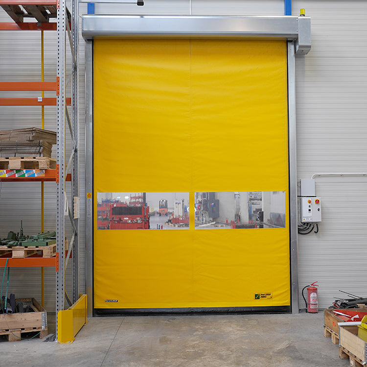 Prettywood Exterior Factory Rapid Industrial Warehouse Interior Fast Roller Shutter PVC High Speed Doors