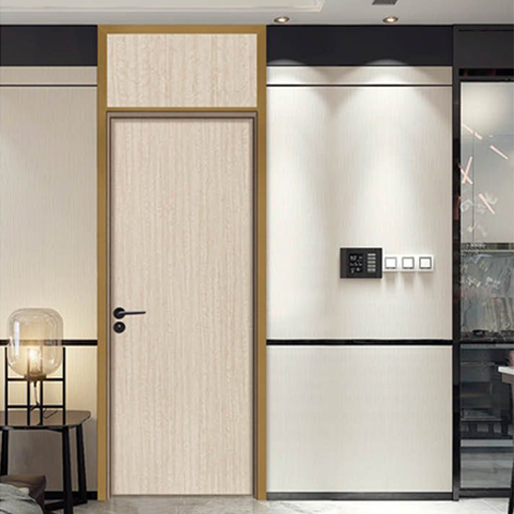 Prettywood Latest Modern Design Waterproof Aluminum Frame HPL Interior Door