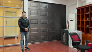 Prettywood Sandwich Steel Panel Automatic Remote Control Residential Garage Door